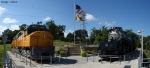 UP Locomotives on Display in Kenefick Park